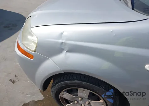 2006 Chevrolet Aveo Ls z USA, uszkodzony, nr VIN KL1TD56626B615065